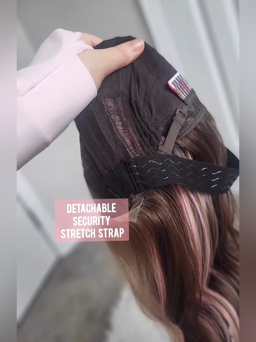 Sassy Misfits April Neopolitan Women’s Multi-Tone Hair Color Wig - Picture 11 of 14
